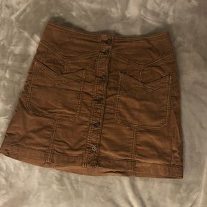 Free People Corduroy Skirt